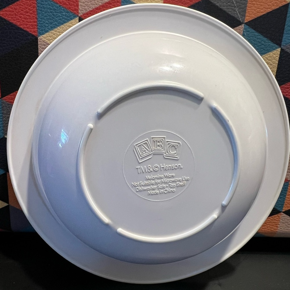 Vintage Bear In The Big Blue House Bowl Bear & Ritter Melamine Ware Disney - Picture 2 of 11